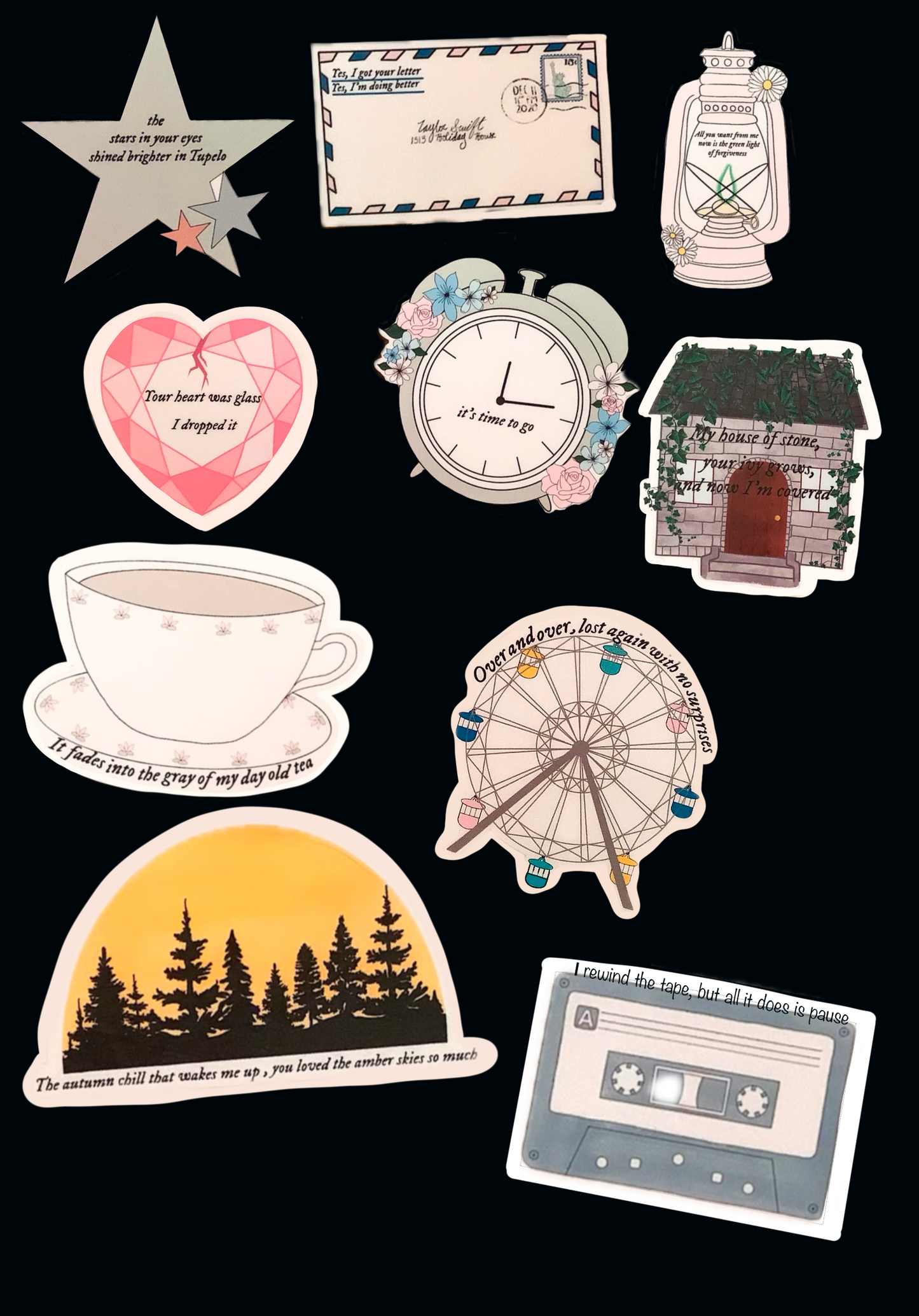 Swiftie Stickers (all eras)