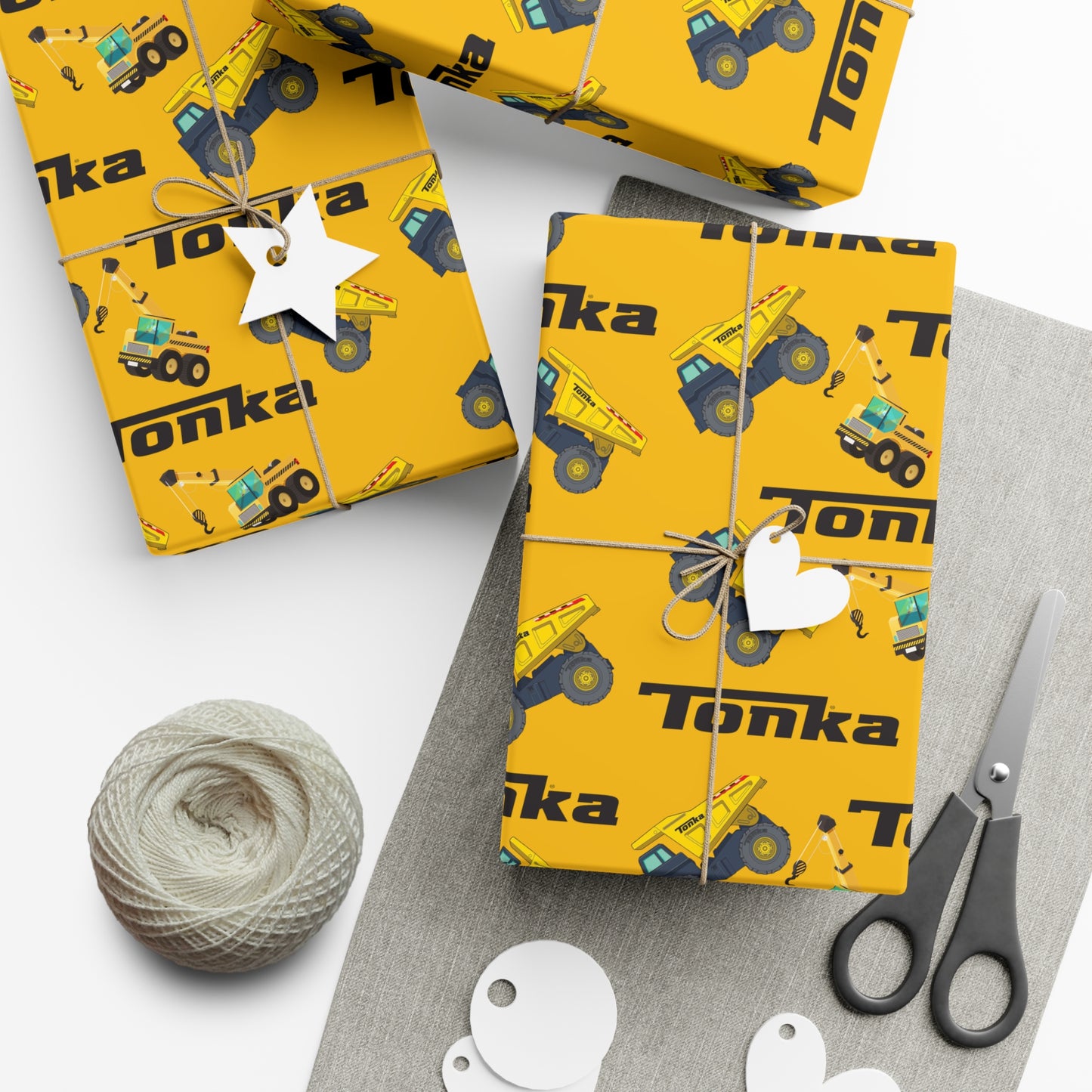 Tonka Personalized Gift Wrap Papers