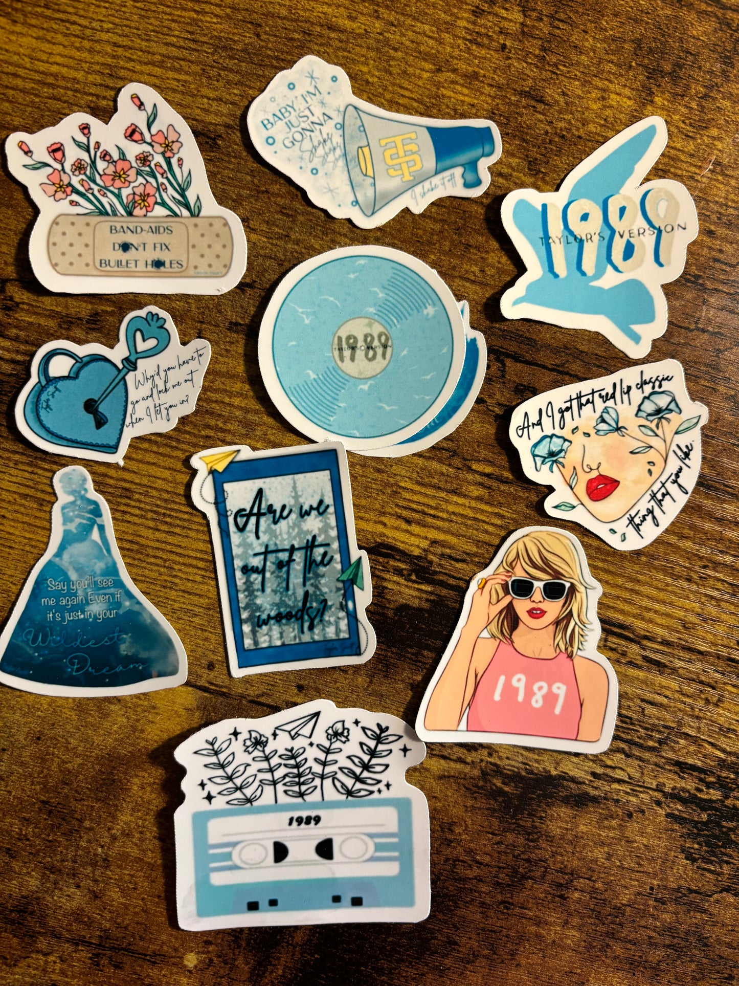 Swiftie Stickers (all eras)