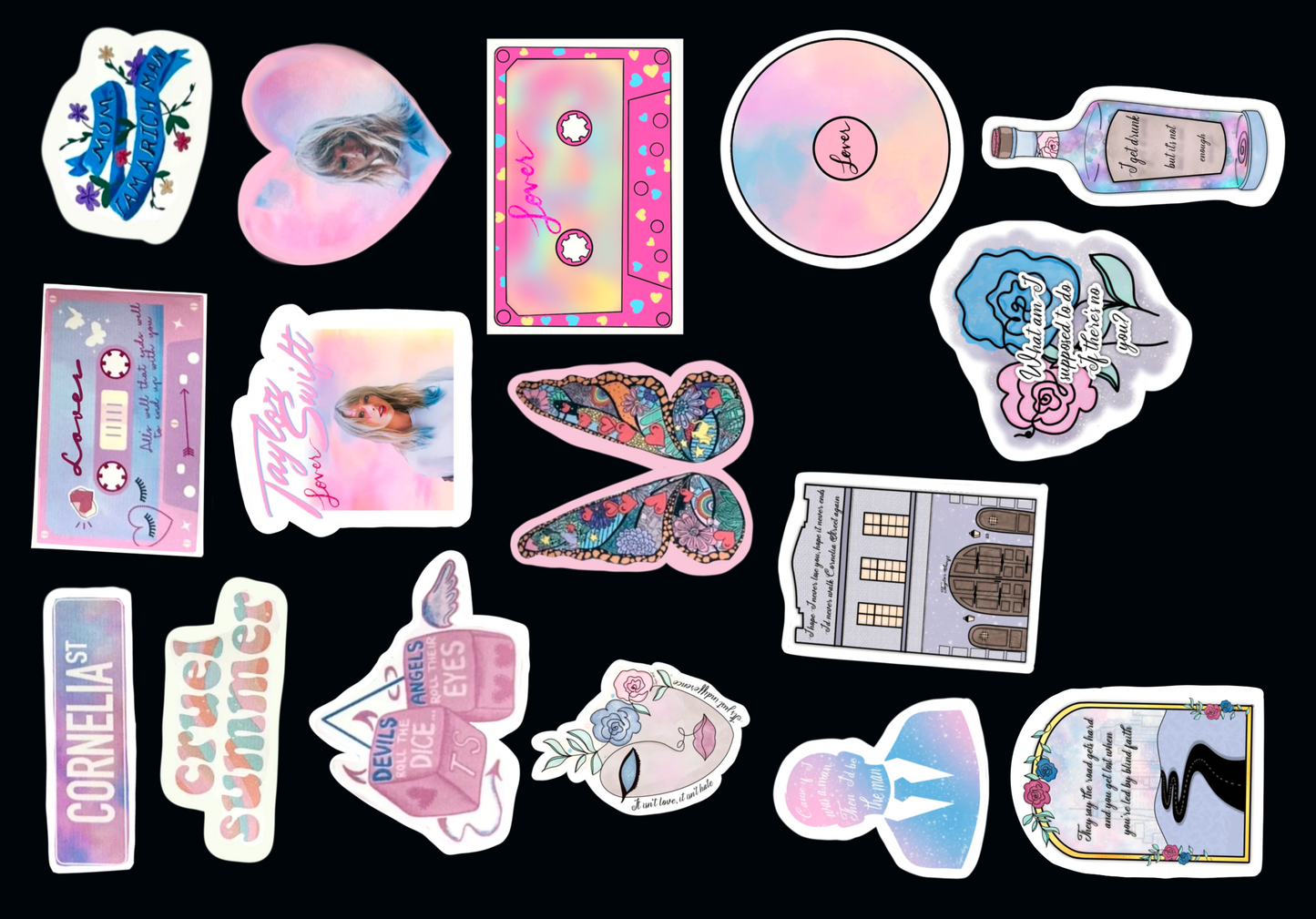 Swiftie Stickers (all eras)