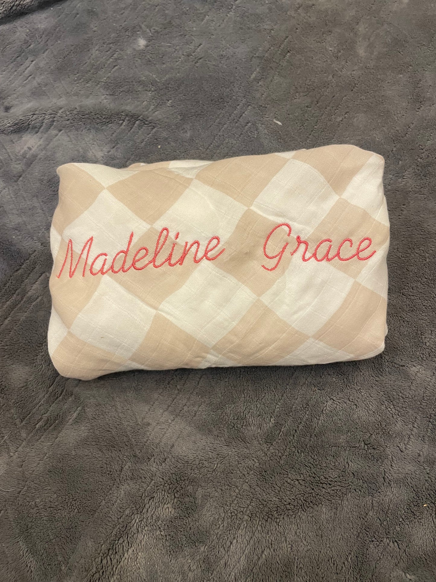 Personalized Baby Blanket