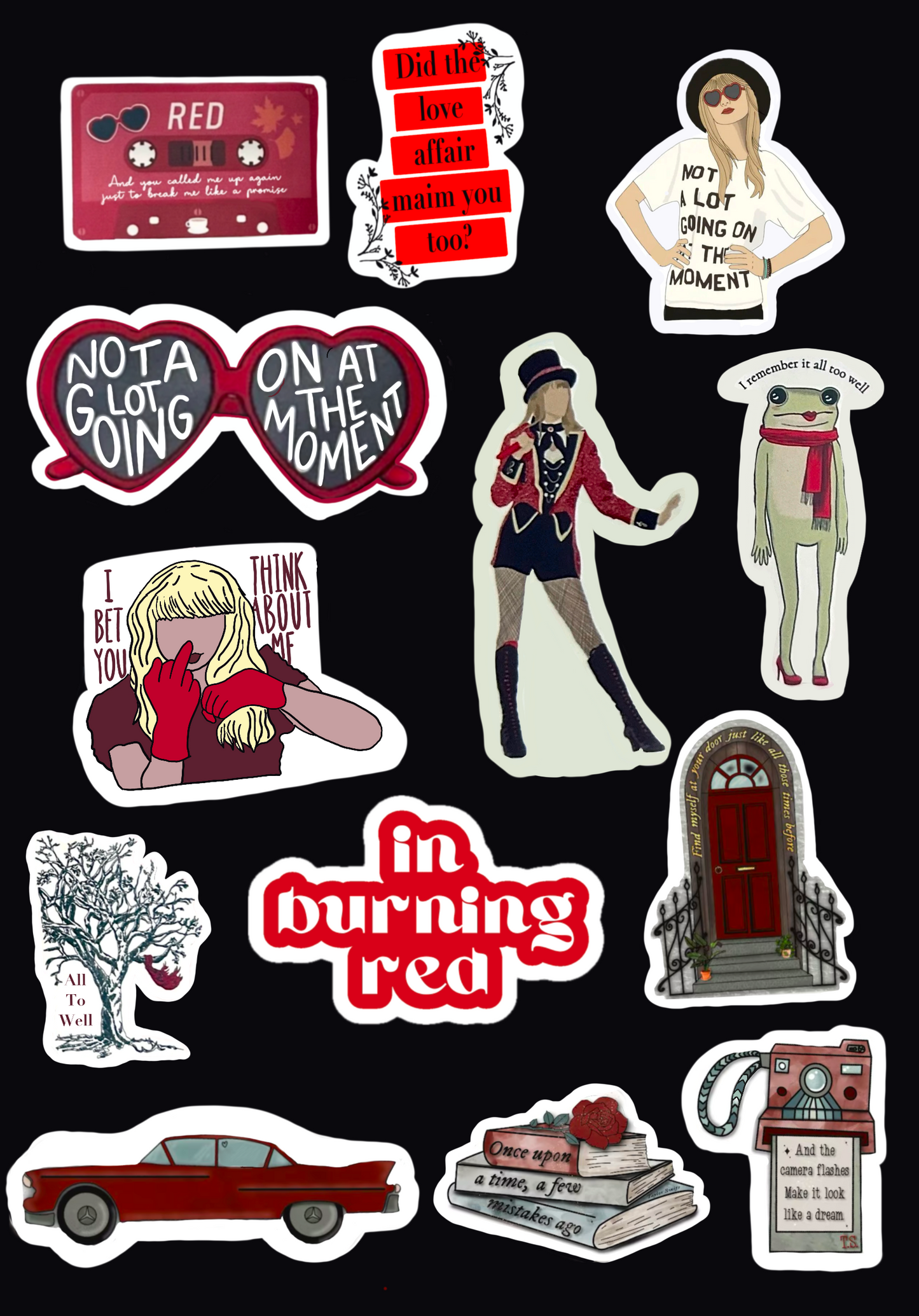 Swiftie Stickers (all eras)