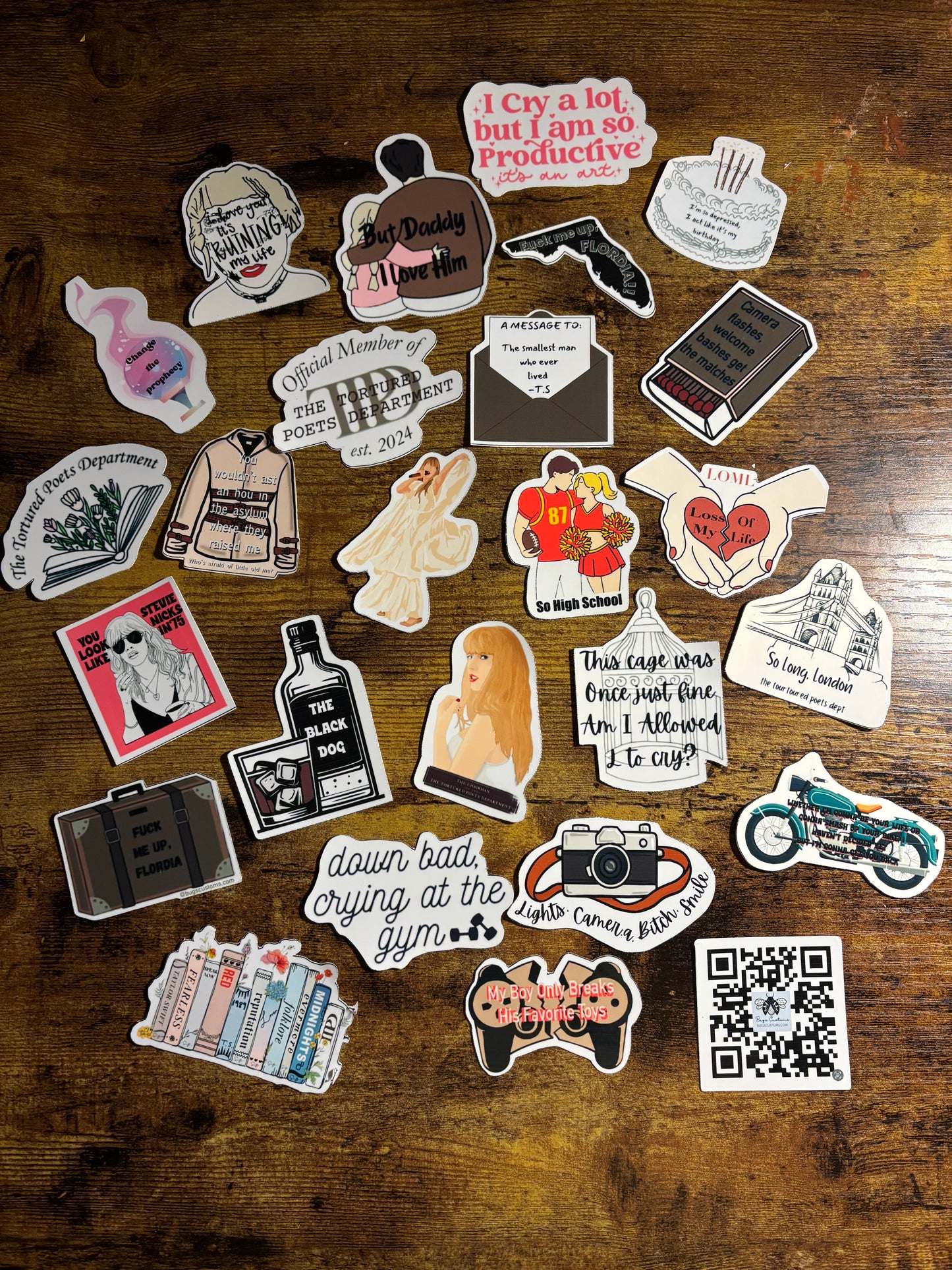 Swiftie Stickers (all eras)