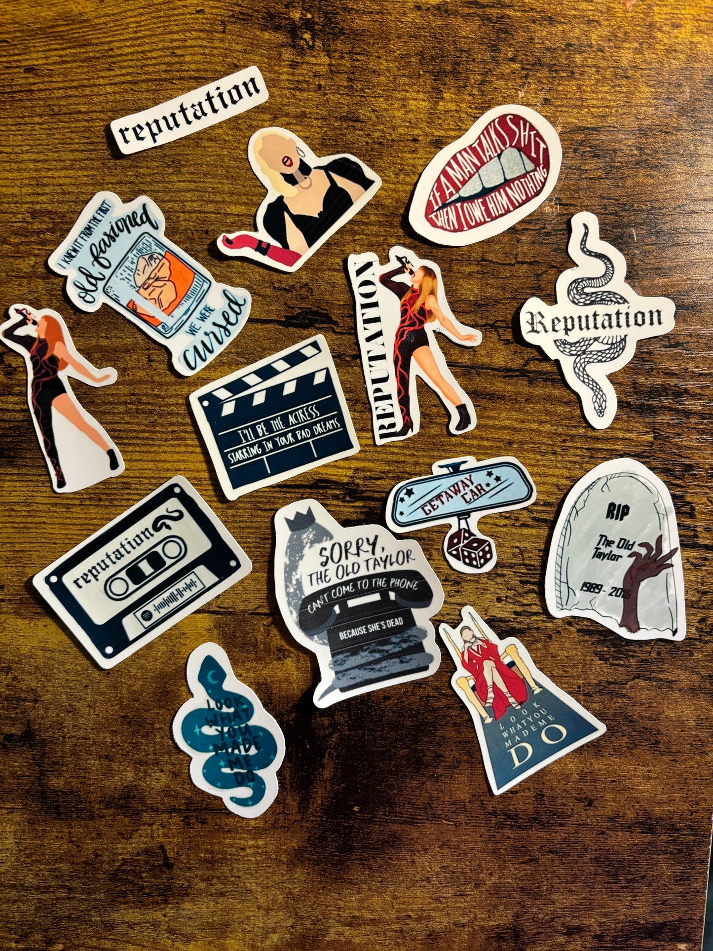 Swiftie Stickers (all eras)